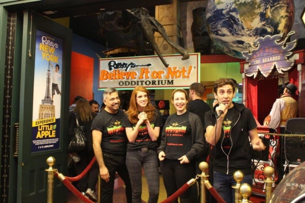 Photo Flash: Cast of BEDBUGS!!! Performs in Times Square Image