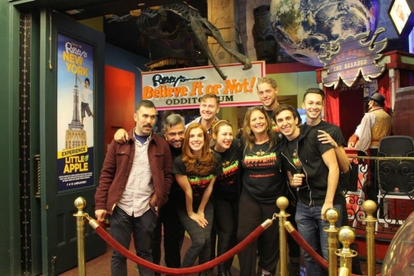 Photo Flash: Cast of BEDBUGS!!! Performs in Times Square Image