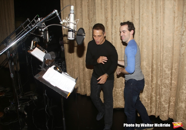 Photo Coverage: Inside the HONEYMOON IN VEGAS Original Cast Recording Sessions!  Image
