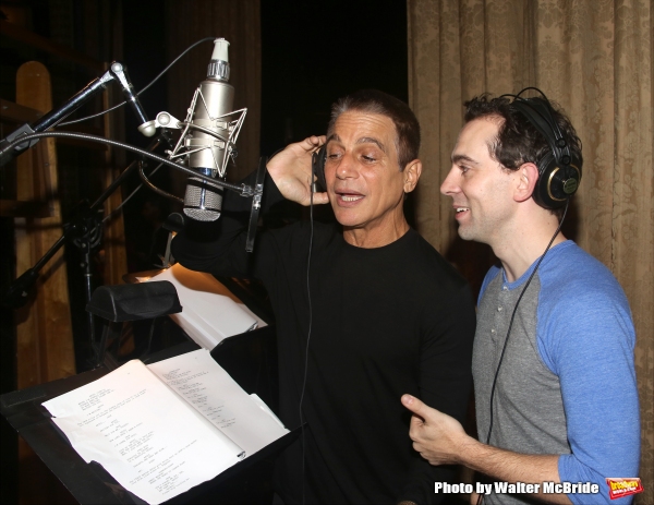Photo Coverage: Inside the HONEYMOON IN VEGAS Original Cast Recording Sessions!  Image