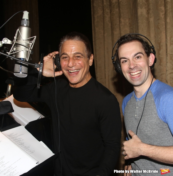 Photo Coverage: Inside the HONEYMOON IN VEGAS Original Cast Recording Sessions!  Image