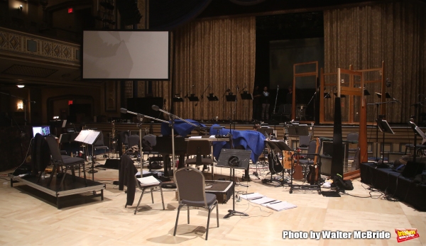 Photo Coverage: Inside the HONEYMOON IN VEGAS Original Cast Recording Sessions!  Image