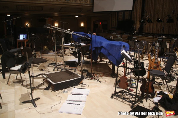 Photo Coverage: Inside the HONEYMOON IN VEGAS Original Cast Recording Sessions!  Image
