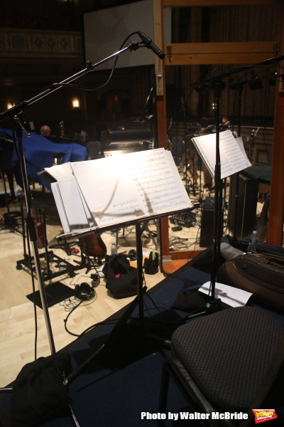 Photo Coverage: Inside the HONEYMOON IN VEGAS Original Cast Recording Sessions!  Image