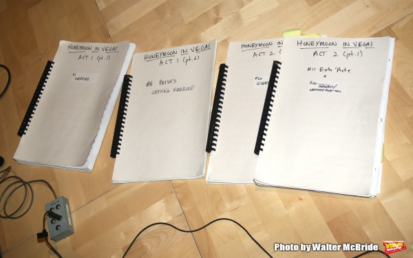 Photo Coverage: Inside the HONEYMOON IN VEGAS Original Cast Recording Sessions!  Image