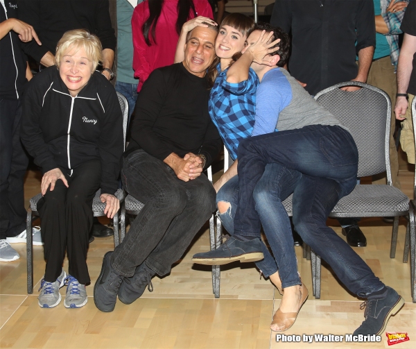 Photo Coverage: Inside the HONEYMOON IN VEGAS Original Cast Recording Sessions!  Image