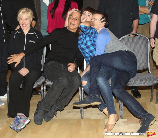 Photo Coverage: Inside the HONEYMOON IN VEGAS Original Cast Recording Sessions!  Image