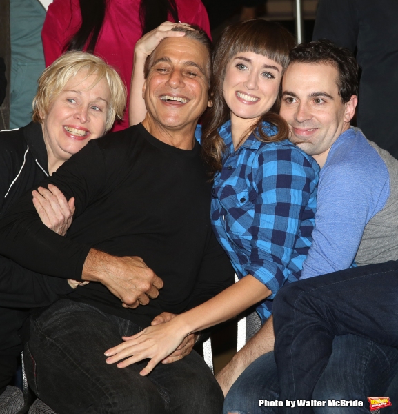 Photo Coverage: Inside the HONEYMOON IN VEGAS Original Cast Recording Sessions!  Image