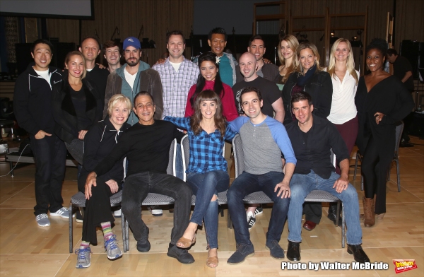 Photo Coverage: Inside the HONEYMOON IN VEGAS Original Cast Recording Sessions!  Image