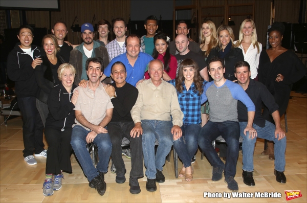 Photo Coverage: Inside the HONEYMOON IN VEGAS Original Cast Recording Sessions!  Image