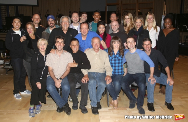 Photo Coverage: Inside the HONEYMOON IN VEGAS Original Cast Recording Sessions!  Image