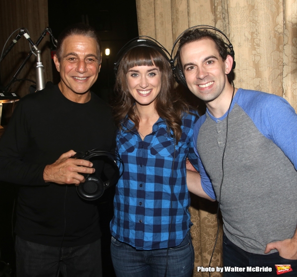 Photo Coverage: Inside the HONEYMOON IN VEGAS Original Cast Recording Sessions!  Image