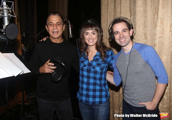 Photo Coverage: Inside the HONEYMOON IN VEGAS Original Cast Recording Sessions!  Image