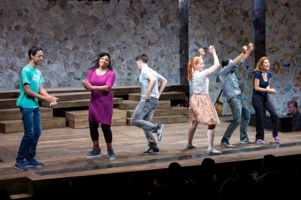 Photo Coverage: FOUND Cast Takes Opening Night Bows at Atlantic Theater Company! Image