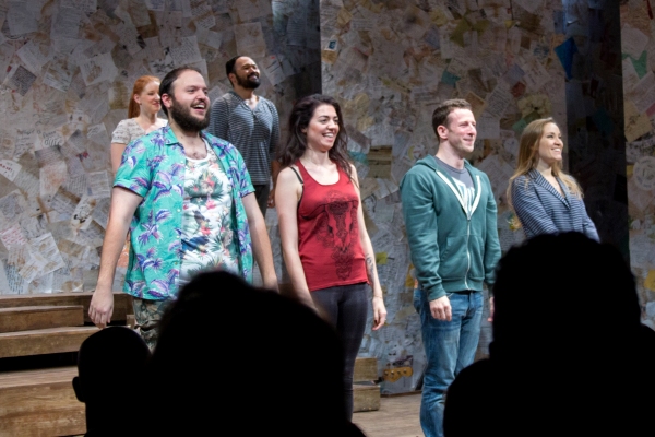 Photo Coverage: FOUND Cast Takes Opening Night Bows at Atlantic Theater Company! Image