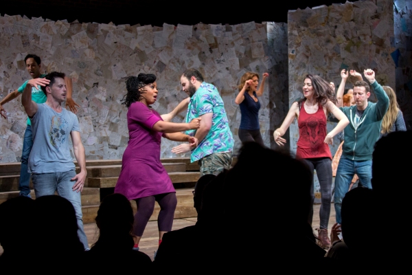Photo Coverage: FOUND Cast Takes Opening Night Bows at Atlantic Theater Company! Image