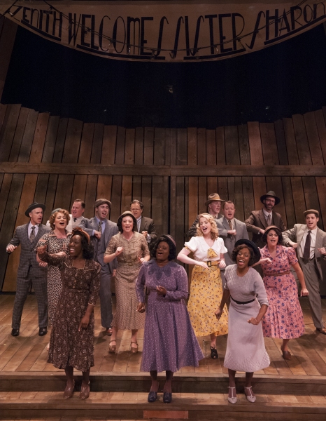 Photo Flash: First Look at Mary Kate Morrissey, Charlie Pollock and More in Signature Theatre's ELMER GANTRY 