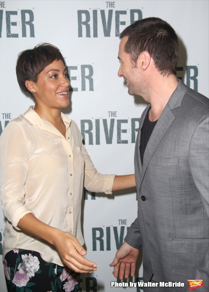 Photo Coverage: In the Rehearsal Room with Hugh Jackman and the Company of THE RIVER on Broadway!  Image