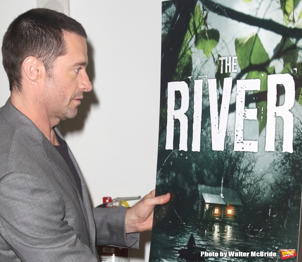 Photo Coverage: In the Rehearsal Room with Hugh Jackman and the Company of THE RIVER on Broadway!  Image