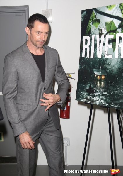 Photo Coverage: In the Rehearsal Room with Hugh Jackman and the Company of THE RIVER on Broadway!  Image