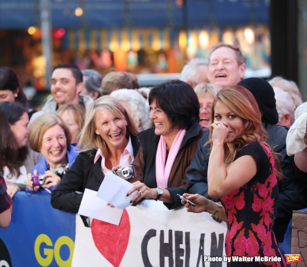 Photo Coverage: Candace Cameron Bure Visits Set of GMA Image