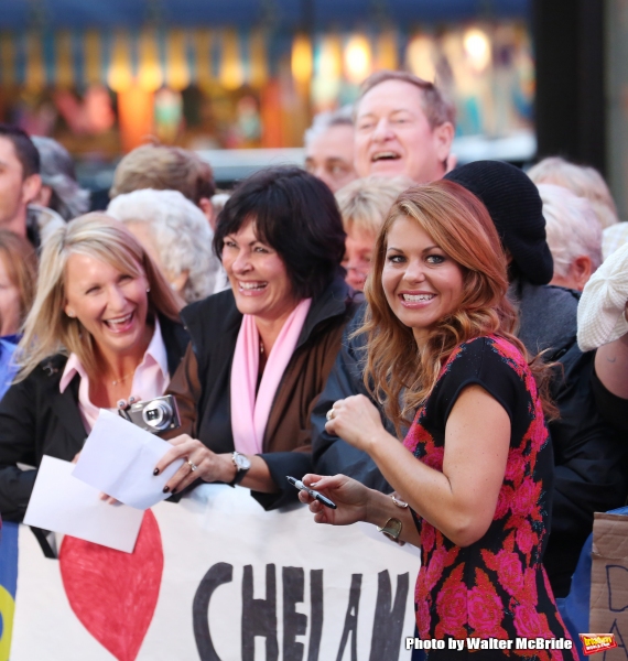 Photo Coverage: Candace Cameron Bure Visits Set of GMA Image