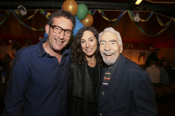 Jeff Janger, Rachel Davidson and CTG Founding Artistic Director Gordon Davidson Photo