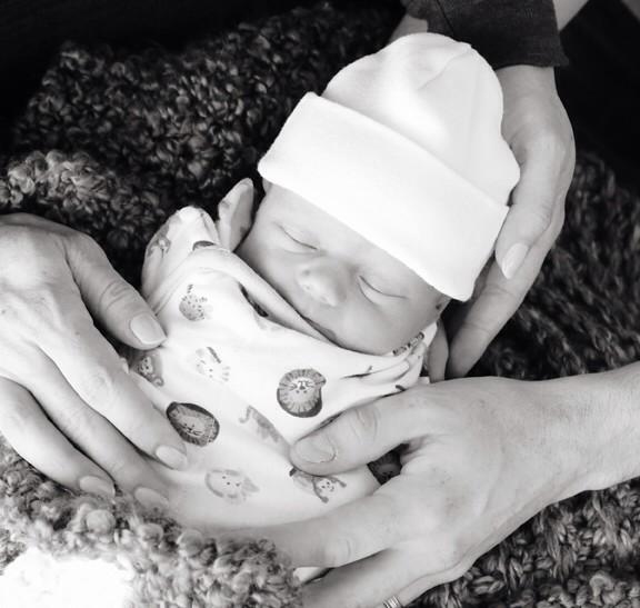 Photo Flash: Bundle of Joy - First Glance at Megan Hilty's Daughter Viola! Image