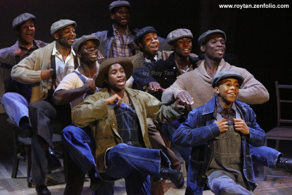 Photo Coverage: First Look at THE SCOTTSBORO BOYS in the West End  Image