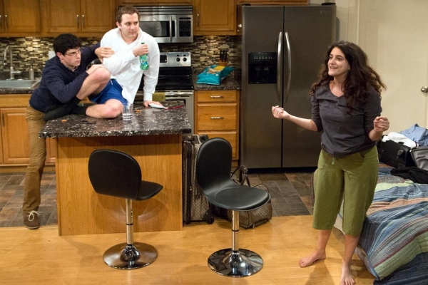 Photo Flash: More Action Shots of Walnut Street Theatre's BAD JEWS Image