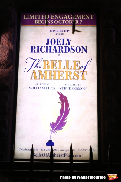 Photo Coverage: Joely Richardson Takes Opening Night Bows in THE BELLE OF AMHERST Image