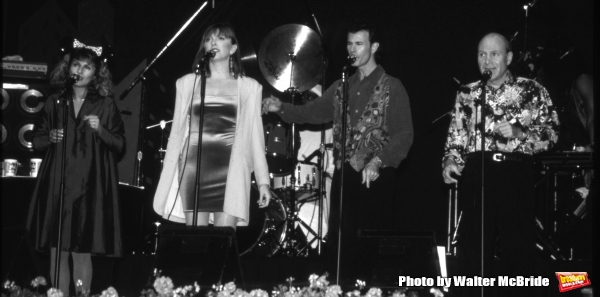 Manhattan Transfer:  Janis Siegel, Cheryl Bentyne, Alan Paul and Tim Hauser performin Photo