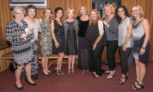 Linda Purl with Heather Singarella (center), and friends Darlys Gabrielson, Patti Cha Photo