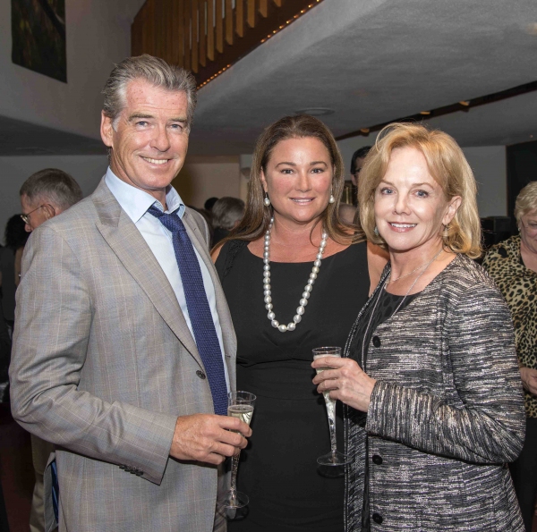 Pierce and Keely Brosnan with Linda Purl Photo