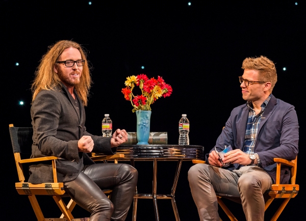Photo Flash: Tim Minchin and Barrett Foa Talk MATILDA, Coming to CTG in 2015 Image