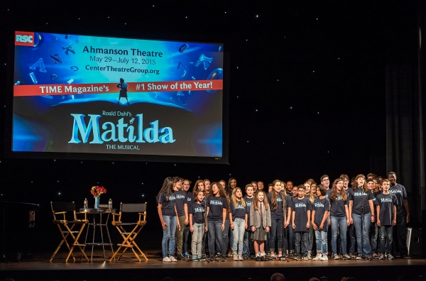 Photo Flash: Tim Minchin and Barrett Foa Talk MATILDA, Coming to CTG in 2015 Image