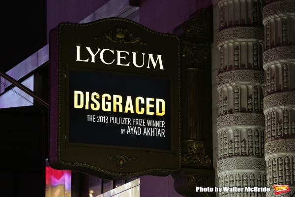 Photo Coverage: DISGRACED Company Takes Opening Night Bows at the Lyceum Theatre! Image