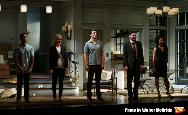 Photo Coverage: DISGRACED Company Takes Opening Night Bows at the Lyceum Theatre! Image