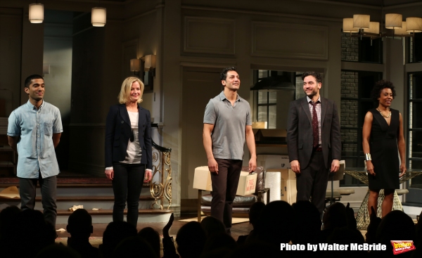 Photo Coverage: DISGRACED Company Takes Opening Night Bows at the Lyceum Theatre! Image