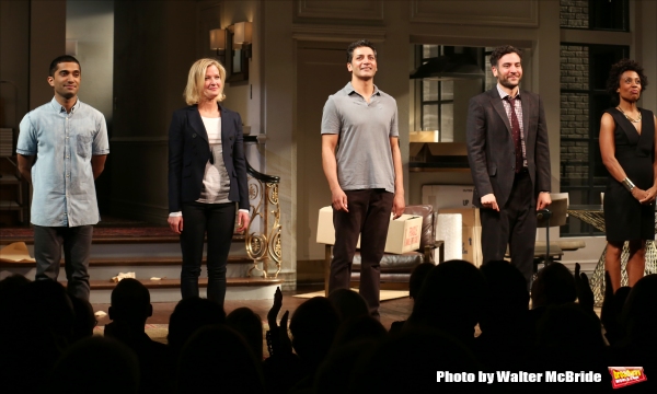 Photo Coverage: DISGRACED Company Takes Opening Night Bows at the Lyceum Theatre! Image