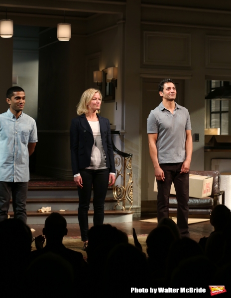 Photo Coverage: DISGRACED Company Takes Opening Night Bows at the Lyceum Theatre! Image