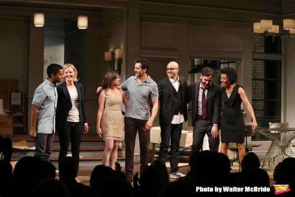 Photo Coverage: DISGRACED Company Takes Opening Night Bows at the Lyceum Theatre! Image
