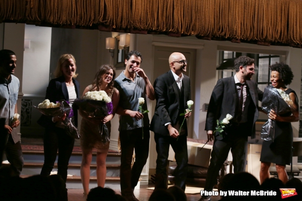 Photo Coverage: DISGRACED Company Takes Opening Night Bows at the Lyceum Theatre! Image