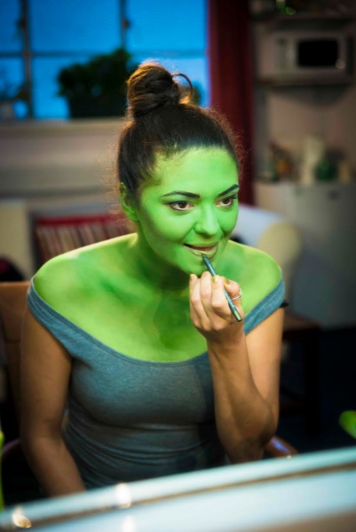 Photo Flash: First Look - Jennifer DiNoia Goes Green for West End Debut in WICKED! Image