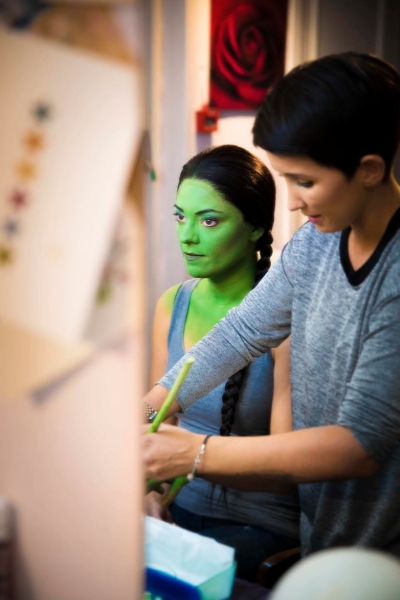 Photo Flash: First Look - Jennifer DiNoia Goes Green for West End Debut in WICKED! Image
