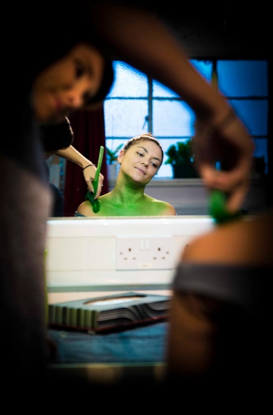 Photo Flash: First Look - Jennifer DiNoia Goes Green for West End Debut in WICKED! Image