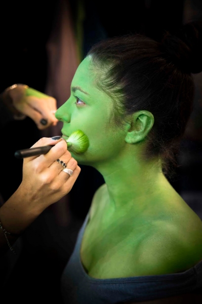 Photo Flash: First Look - Jennifer DiNoia Goes Green for West End Debut in WICKED! Image