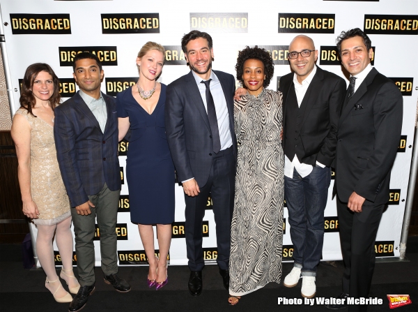 Photo Coverage: Mol, Radnor, Pittman, Dhillon & More Celebrate Opening Night of DISGRACED! Image