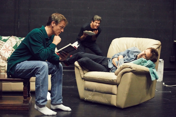 Photo Flash: In Rehearsal for the Young Jean Lee's STRAIGHT WHITE MEN at the Public Image