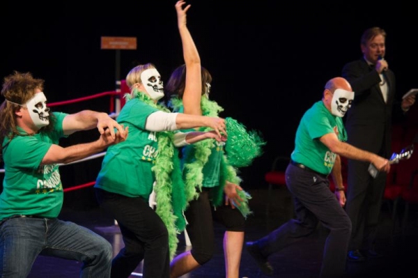 Photo Flash: Highlights From 'Acting Out on the Hangar Stage' Charades Challenge Image